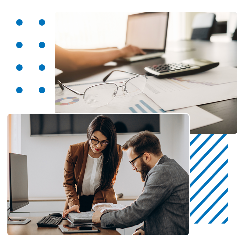 Sócios da Revo Consultoria — dois contadores jovens especializados em contabilidade digital